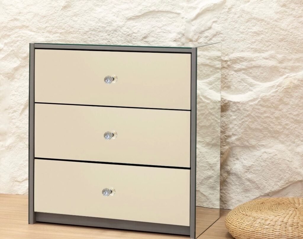 JANE 3-Drawer Nightstand