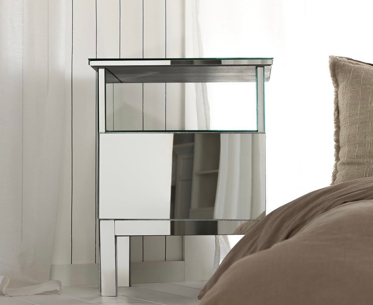 JEWEL 1-Drawer Nightstand